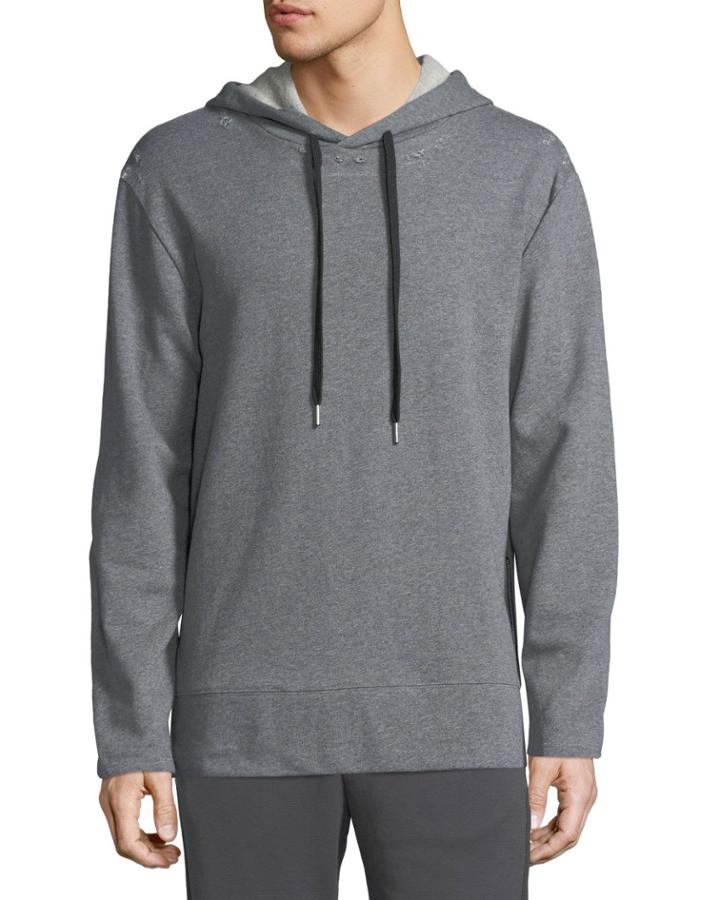 Men's Brandon Distressed French Terry Hoodie