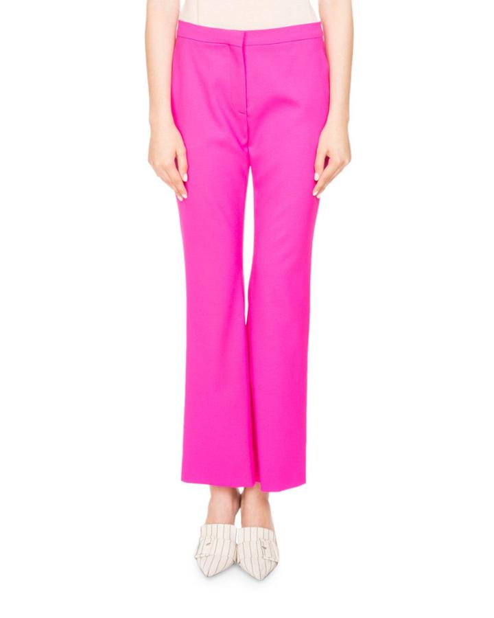 Nettle Flared Wool Pants