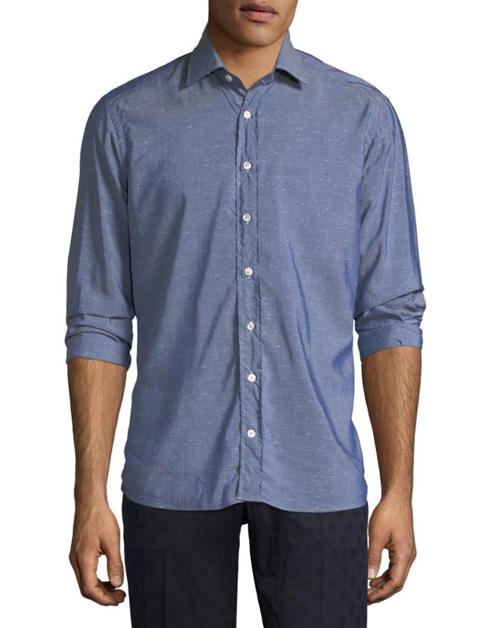 Chambray Long-sleeve
