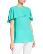Chiffon Flutter Top