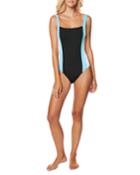 Colorblock Striped One-piece