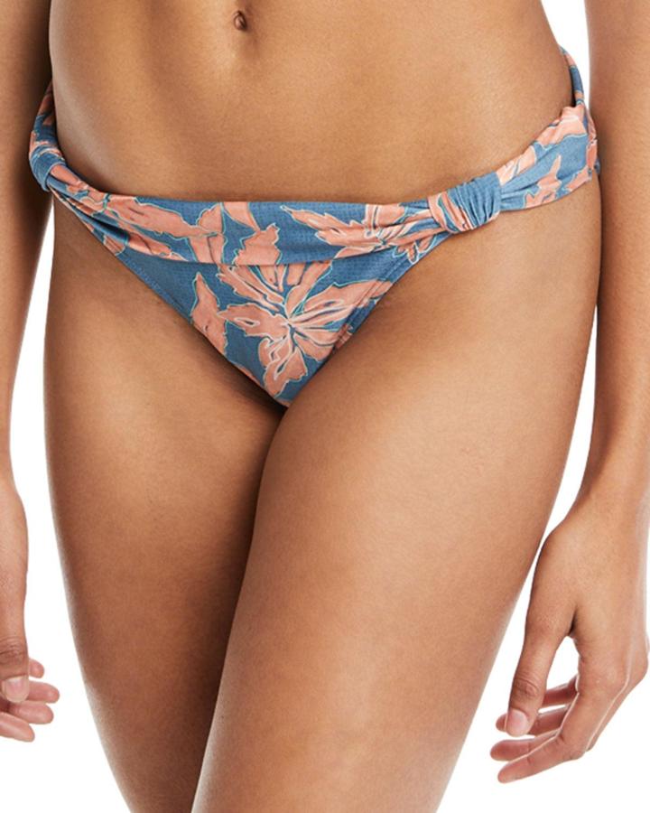 Margarita Bia Tube Floral-print Full Swim Bikini Bottoms