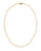 14k 8mm Cultured Pearl Necklace,