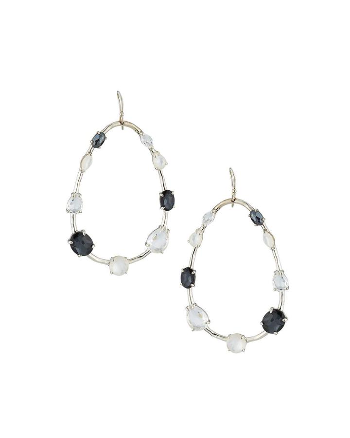 Rock Candy Mega Open Frame Earrings In Piazza