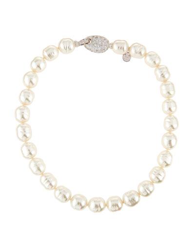 14mm Baroque Simulated Pearl Necklace,