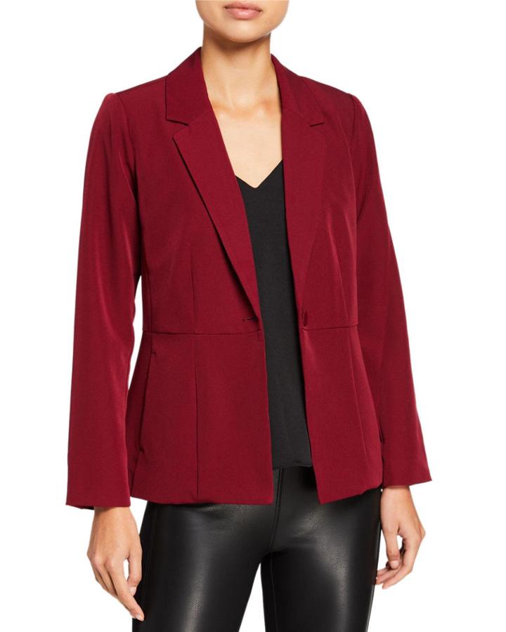 Thick Stretch Twill Blazer