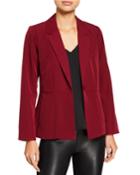 Thick Stretch Twill Blazer