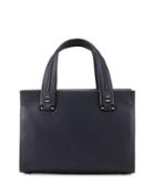 Rampling Medium Leather Satchel Bag, Dusk