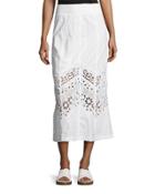 Bryant Eyelet Poplin Maxi