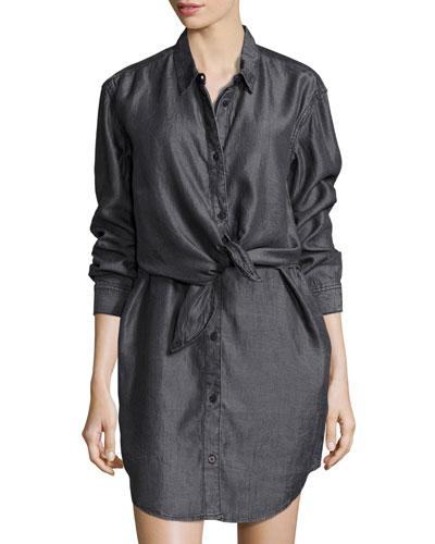 Great Button-front Shirtdress,