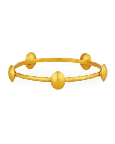 Lentil 24k Bangle Bracelet
