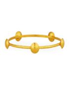 Lentil 24k Bangle Bracelet