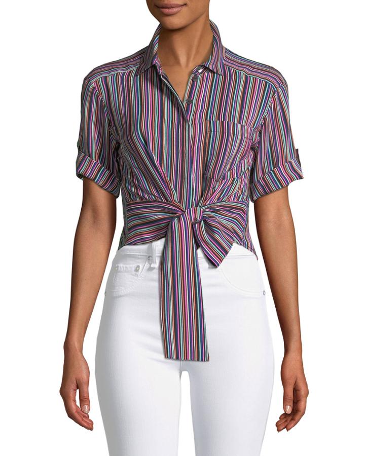 Sassy Stripe Self-tie