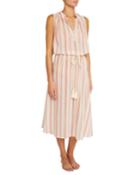 Russel Patio-stripe Coverup Dress