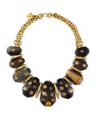 Lipua Mixed Horn Collar Necklace