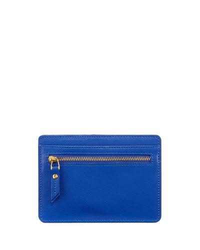 Saffiano Short Card Organizer