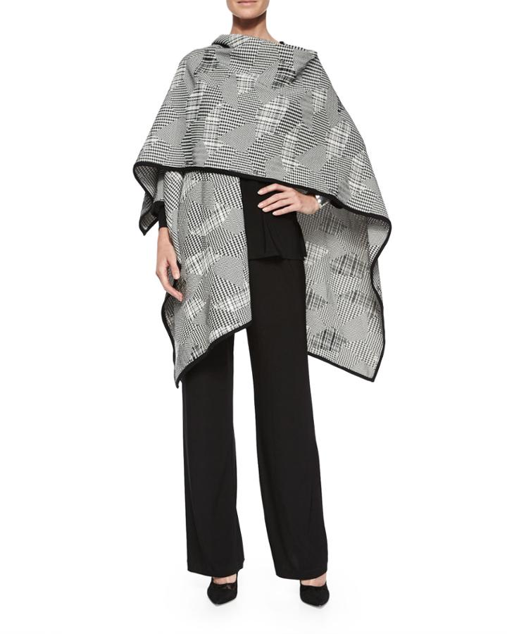 Pattern Play Jacquard Wrap