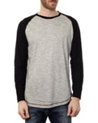 Men's Jesse Curved-hem Long-sleeve T-shirt