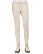 Five-pocket Skinny Jeans, Vanilla