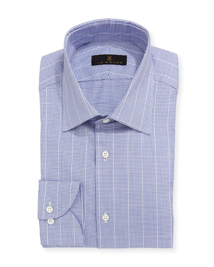 Mini-check Windowpane Dress