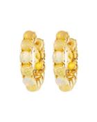 18k Lollipop&reg; All Stone #1 Hoop Earrings In Ethiopian Opal