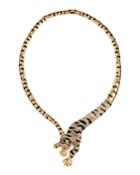 Crystal Tiger Necklace