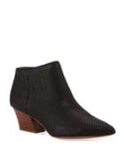 Lowe 2 Snake-print Leather Booties