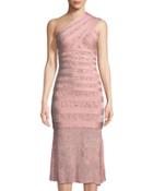 One-shoulder Lace Bandage