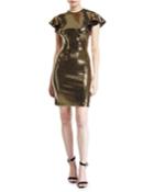 Flutter Cap-sleeve Open-back