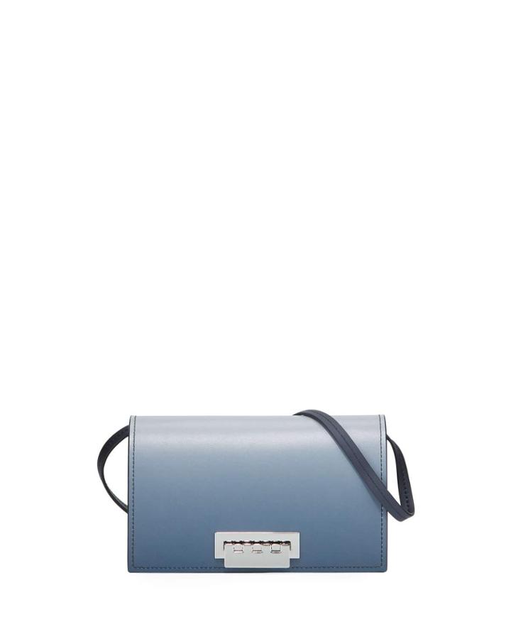 Earthette Leather Ombre Crossbody Bag