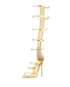 Metallic Gladiator Knee-high