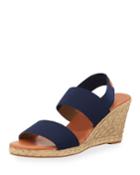 Allison Stretch-strap Wedge Espadrilles