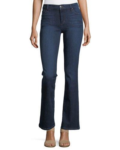 Petite Boot-cut Ankle Jeans