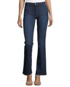 Petite Boot-cut Ankle Jeans