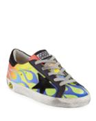 Superstar Leather Flames Low-top Sneakers, Baby/toddler