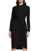 Metallic Knotted Faux-wrap