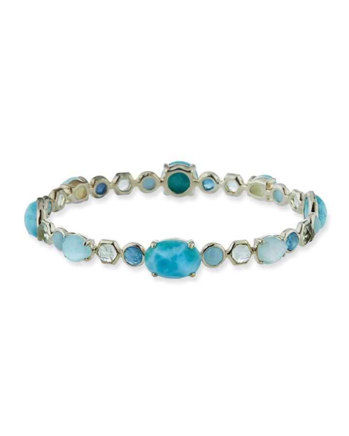Rock Candy Prong And Bezel Bangle In