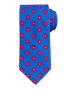 Dot-print Wool Tie, Royal