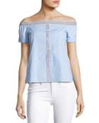 False Start Short-sleeve Off-the-shoulder