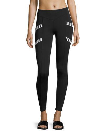 Nightside High-rise Performance Leggings, Black
