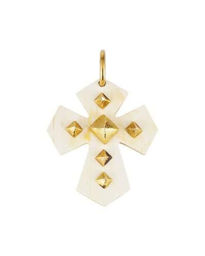 Pembeni Light Horn Cross Pendant