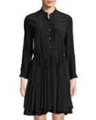 Ranil Lace-trim Peasant Dress