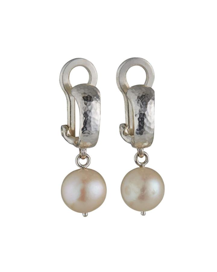 8mm Pearl-drop Earrings