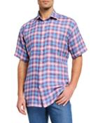 Men's Seaside Linen Short-sleeve