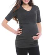 Maternity Ruched Tee