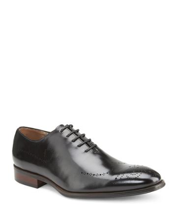 Men's Landon Brogued Leather Lace-up Dress