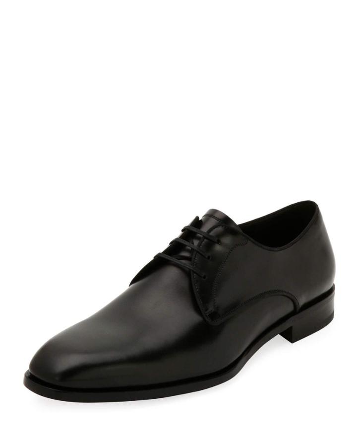 Men's Smooth Calfskin Leather Blucher