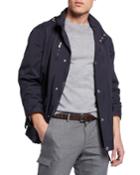 Men's Waterproof Hooded Parka