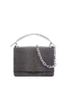 Divino Small Snakeskin Top Handle Bag