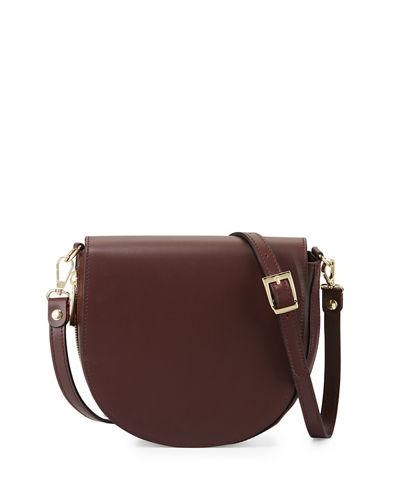 Leather Zip-gusset